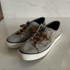 Sperry Women’s Seacoast Sneakers Boat shoes Grey Size 7.5
